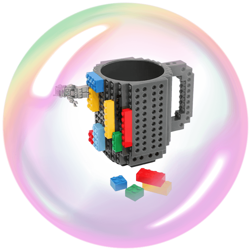Baustein Tasse
