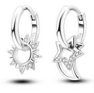 925 Sterling SIlber Creolen