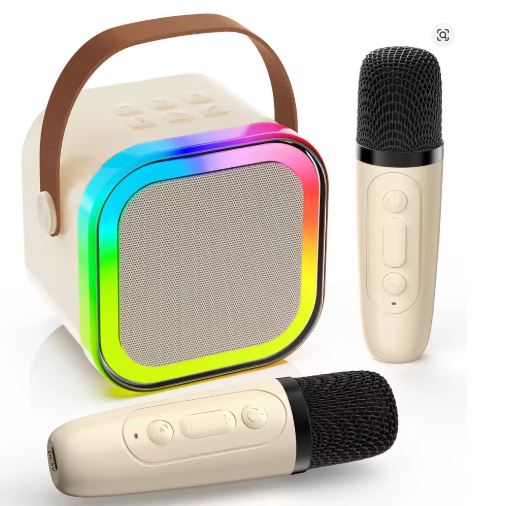 Karaoke-Set Weiß